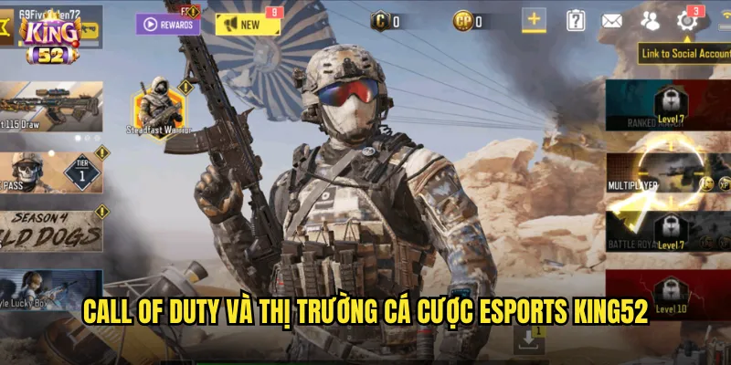 Call of Duty và thị trường cá cược eSports king52